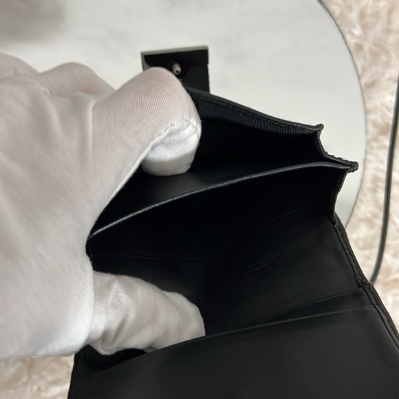 Gucci Black Canvas and Leather Card Wallet - Picture 8 of 16